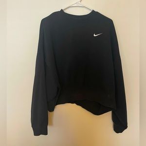 Nike cropped sweatshirt